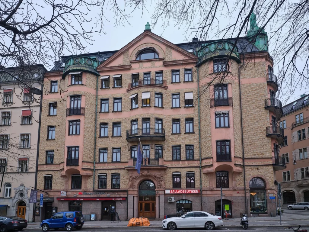 Fönsterrenovering på Barnhusgatan i Stockholm